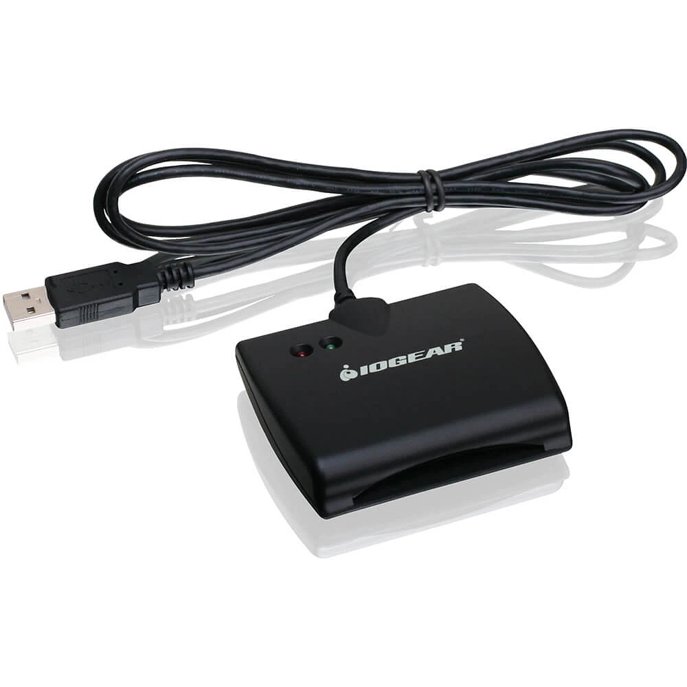 IOGEAR GSR202 USB Smart Card Access Reader | Electronic Express