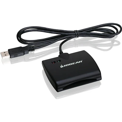 IOGEAR GSR202 USB Smart Card Access Reader | Electronic Express