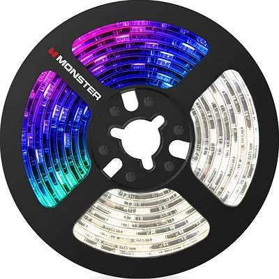 Monster 6.5 ft. Multi-color and Multi-White LED Light Strip | Electronic Express