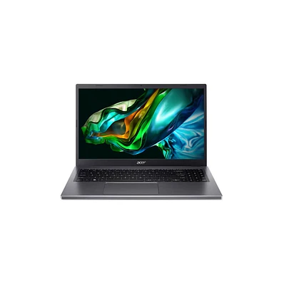 Acer 15.6 inch Notebook - Intel i5-13420H - 16GB/512GB - Steel Gray | Electronic Express