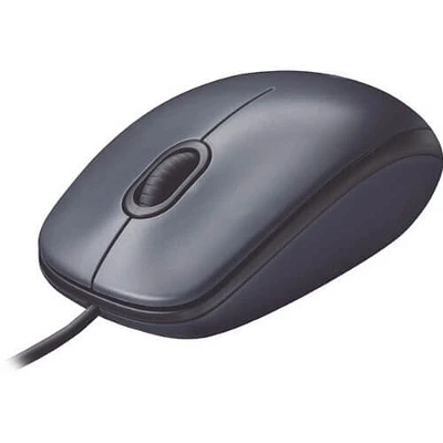 Logitech 910-001601 M100 USB Optical Wired Mouse 910001601 M100 | Electronic Express