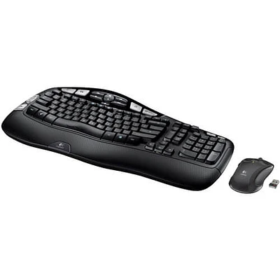 Logitech 920-002555 MK550 Wireless Wave Combo with Keyboard and Mouse 920002555 | Electronic Express