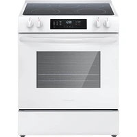 Frigidaire FRIGSXSKITWT 4 Pc. White Side-by-side Kitchen Package | Electronic Express