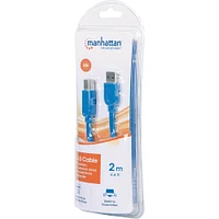 manhattan 393881 6.6 Ft. SuperSpeed USB Device Cable - OPEN BOX | Electronic Express
