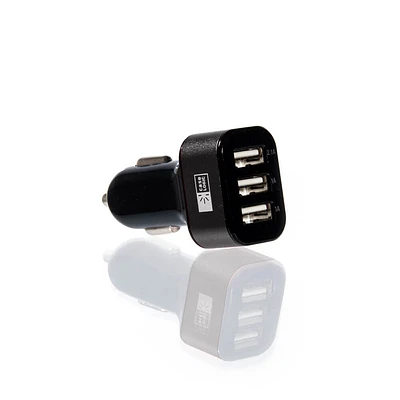 Case Logic 4.1 Amp 3 Port USB Car Charger/Adapter | Electronic Express