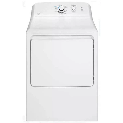 GE GTD33GASKWW 7.2 Cu. Ft. White Gas Dryer | Electronic Express