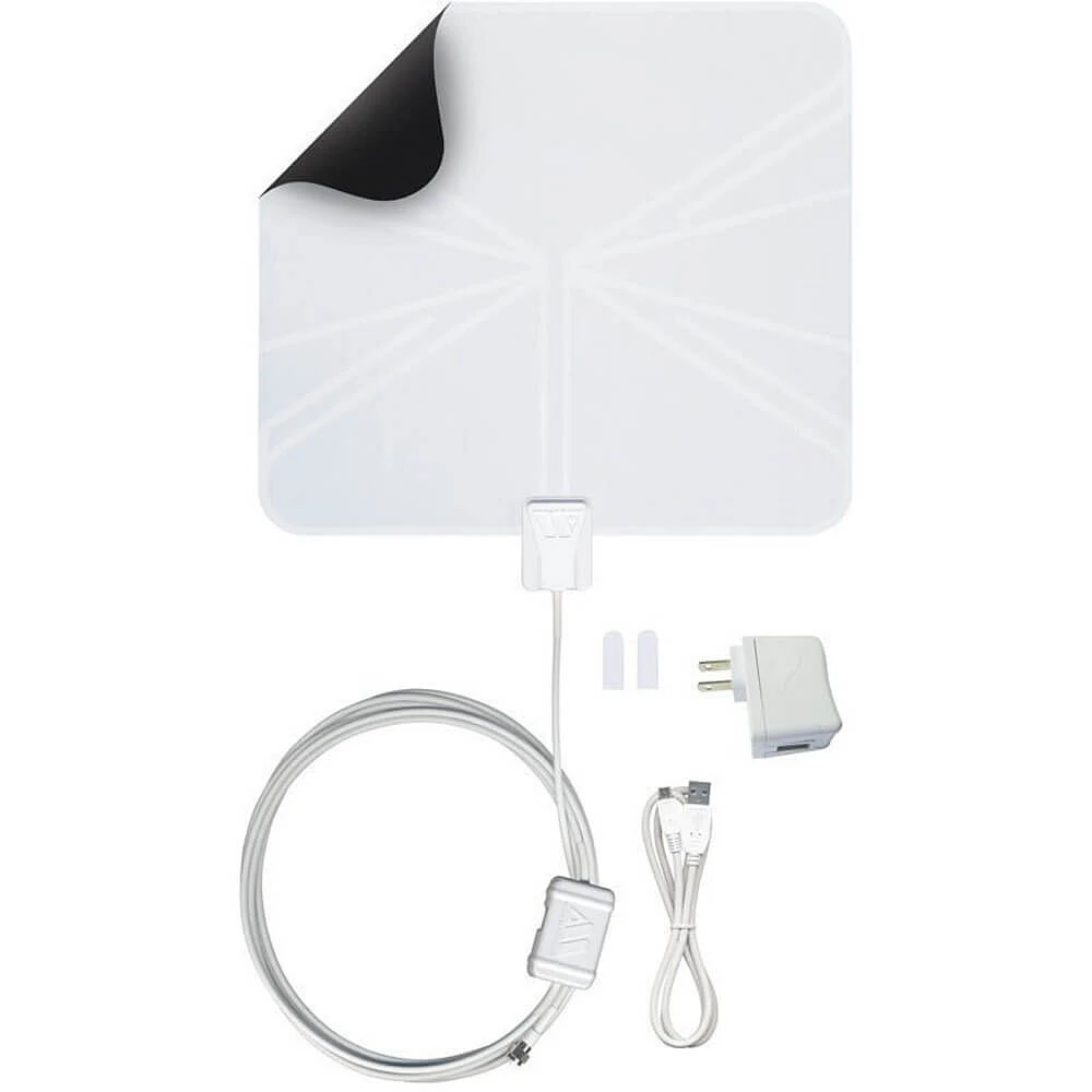 Winegard FL5500S FlatWave Amped Digital Indoor HDTV Antenna | Electronic Express