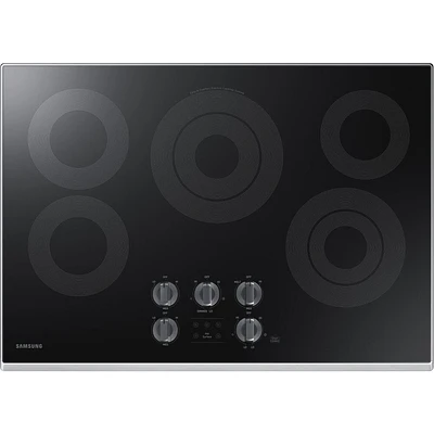 Samsung NZ30K6330RS/AA 30 in. Stainless 5 Burner Electric Cooktop NZ30K6330RS | Electronic Express