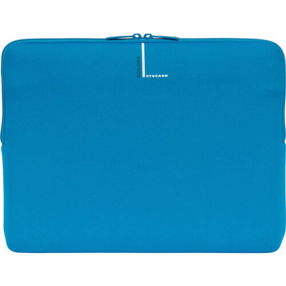 TUCANO BFC1314BLUE 13-14 in. Colore Second Skin Laptop Sleeve - Blue | Electronic Express