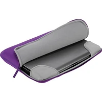 TUCANO BFC1314PURP 13-14 in. Colore Second Skin Laptop Sleeve - Purple | Electronic Express