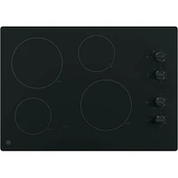 GE JP3030DJBB 30 Inch Black Electric Cooktop | Electronic Express