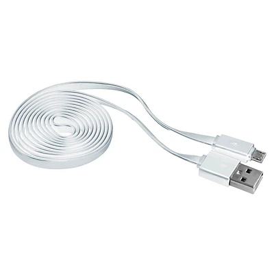 Case Logic CLMPCA002WT Extra Long 10 Foot Micro USB Cable - White | Electronic Express