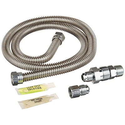 GE PM15X104 48 in. Universal Gas Dryer Installation Kit GASDRYCONNCT | Electronic Express