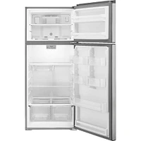 Whirlpool 17.6 Cu. Ft. Stainless Top Freezer Refrigerator | Electronic Express