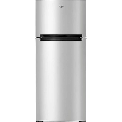 Whirlpool 17.6 Cu. Ft. Stainless Top Freezer Refrigerator | Electronic Express