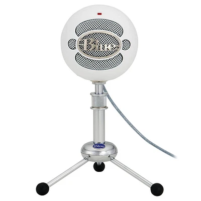 Blue Microphones 988-000073 Snowball USB Condenser Microphone - White SNOWBALLWHT | Electronic Express