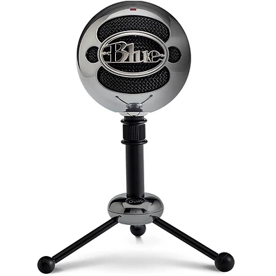 Blue Microphones 988-000068 Snowball USB Condenser Microphone - Aluminum SNOWBALLALUM | Electronic Express