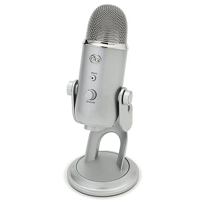 Blue YETI Professional USB Microphone - Silver | Electronic Express