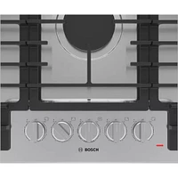 Bosch 36 inch Stainless 500 Series Gas Cooktop | Electronic Express