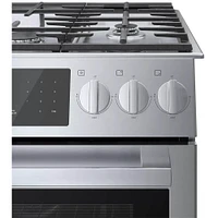 Bosch 4.6 Cu. Ft. Stainless Dual Fuel Slide-in Range | Electronic Express