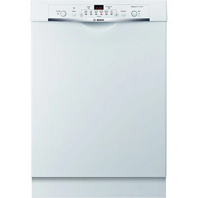 Bosch SHE3AR72UC Ascenta White Tall Tub Built-in Dishwasher | Electronic Express