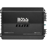 Boss Audio ELITE 1500W Class AB Mono MOSFET Amplifier with Variable Low-Pass Crossover | Electronic Express