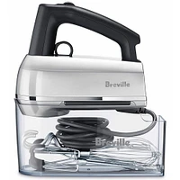 Breville BHM800SIL Handy Mix Scraper - Silver | Electronic Express