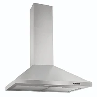 Broan Elite 36 inch Stainless Pyramidal Chimney Range Hood | Electronic Express