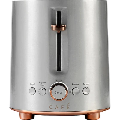 Cafe Express Finish Toaster - Stainless Steel | Electronic Express