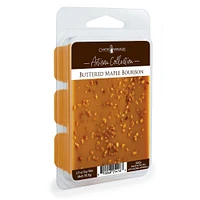 Candle Warmers Buttered Maple Bourbon Artisan Wax Melts, 2.5 Oz, 6 Pack | Electronic Express