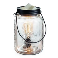 Candle Warmers Mason Jar Vintage Bulb Illumination Fragrance Warmer  | Electronic Express