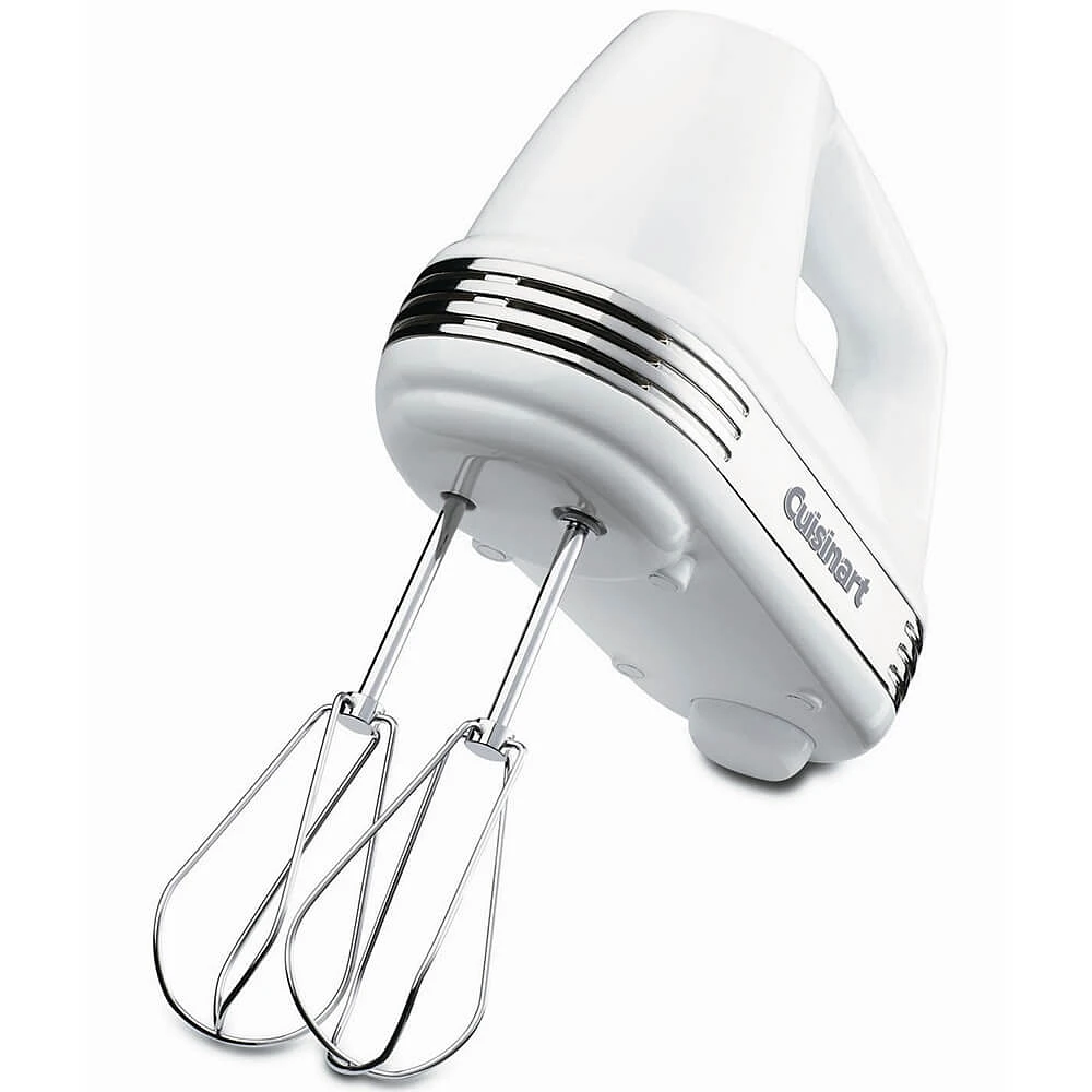 Cuisinart Power Advantage 5-Speed Hand Mixer in White- HM50 | Electronic Express