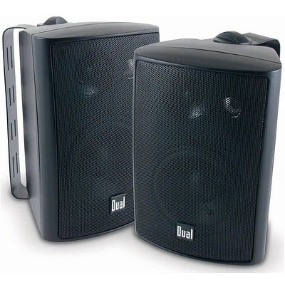 Dual LU47PB 4 inch 3-Way Indoor Outdoor Speakers | Electronic Express