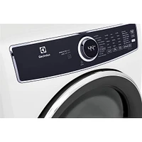 Electrolux 8.0 Cu. Ft. White Steam Electric Front Load Dryer | Electronic Express