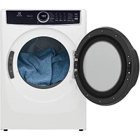 Electrolux 8.0 Cu. Ft. White Steam Electric Front Load Dryer | Electronic Express