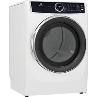 Electrolux 8.0 Cu. Ft. White Steam Electric Front Load Dryer | Electronic Express