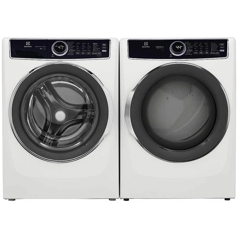 Electrolux White Front Load Washer/Dryer Pair | Electronic Express