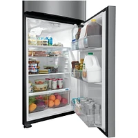 Frigidaire 20 Cu. Ft. Top-Freezer Refrigerator - Stainless Steel | Electronic Express