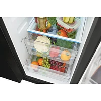 Frigidaire 25.6 Cu. Ft. Side-by-Side Refrigerator - Black | Electronic Express