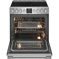 Frigidaire Professional 5.4 Cu. Ft. Stainless Front Control Electric Range with Air Fry | Electronic Express