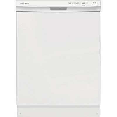 Frigidaire FFCD2418UW 55 dBa White Built-in Dishwasher | Electronic Express