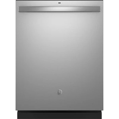 GE 52 dBA Stainless Top Control Dishwasher with Sanitize Cycle & Dry Boost | Electronic Express