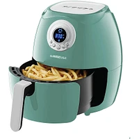 GoWise 3.7-Quart Digital Air Fryer + Recipe Book- Mint- GW22961 | Electronic Express