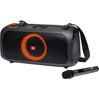 JBL PartyBox On-The-Go - Black | Electronic Express