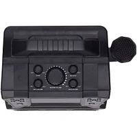 Karaoke USA MP3 Portable Karaoke System - Black | Electronic Express