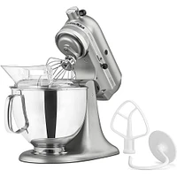 KitchenAid 5 Quart Stand Mixer in Silver- KSM150PSCU | Electronic Express