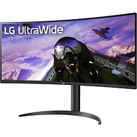LG 34 inch Curved UltraWide QHD HDR FreeSync Premium Monitor | Electronic Express