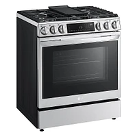 LG 6.3 Cu. Ft. Gas Range with Smart WiFi | Electronic Express