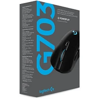 Logitech G703 Lightspeed Wireless Gaming Mouse with Hero Sensor | Electronic Express