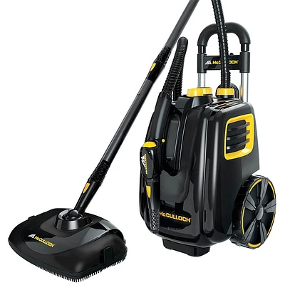 McCulloch Deluxe Canister Steam Cleaner- MC1385 | Electronic Express